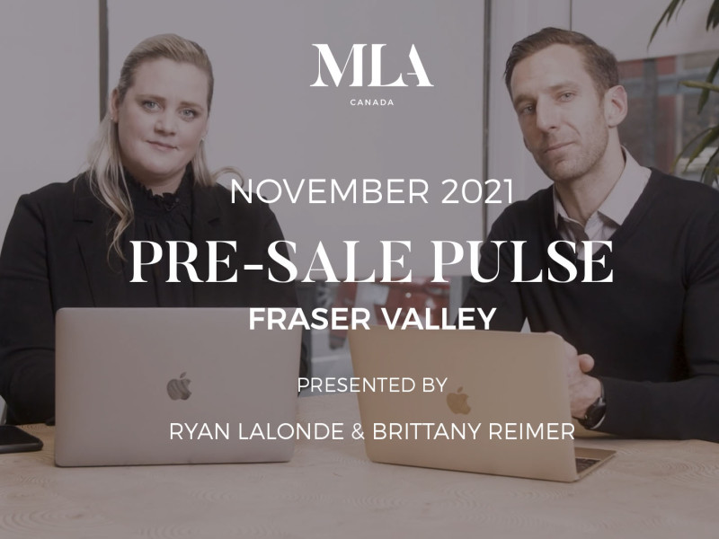 Fraser Valley November 2021 Pre-sale Pulse