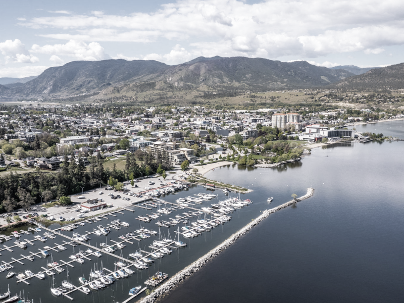 Penticton Aerial Shot 