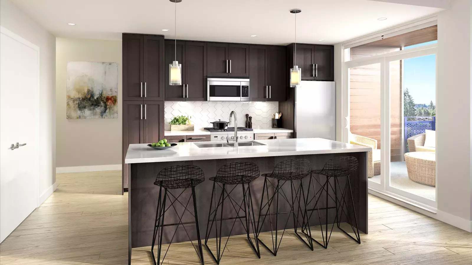 Mill District Abbotsford kitchen