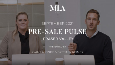 Fraser Valley September 2021 Pre-sale Pulse