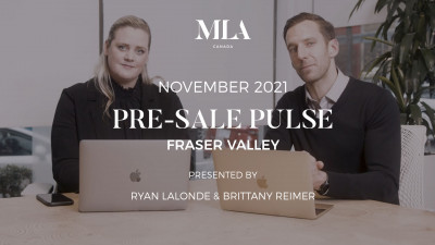 Fraser Valley November 2021 Pre-sale Pulse
